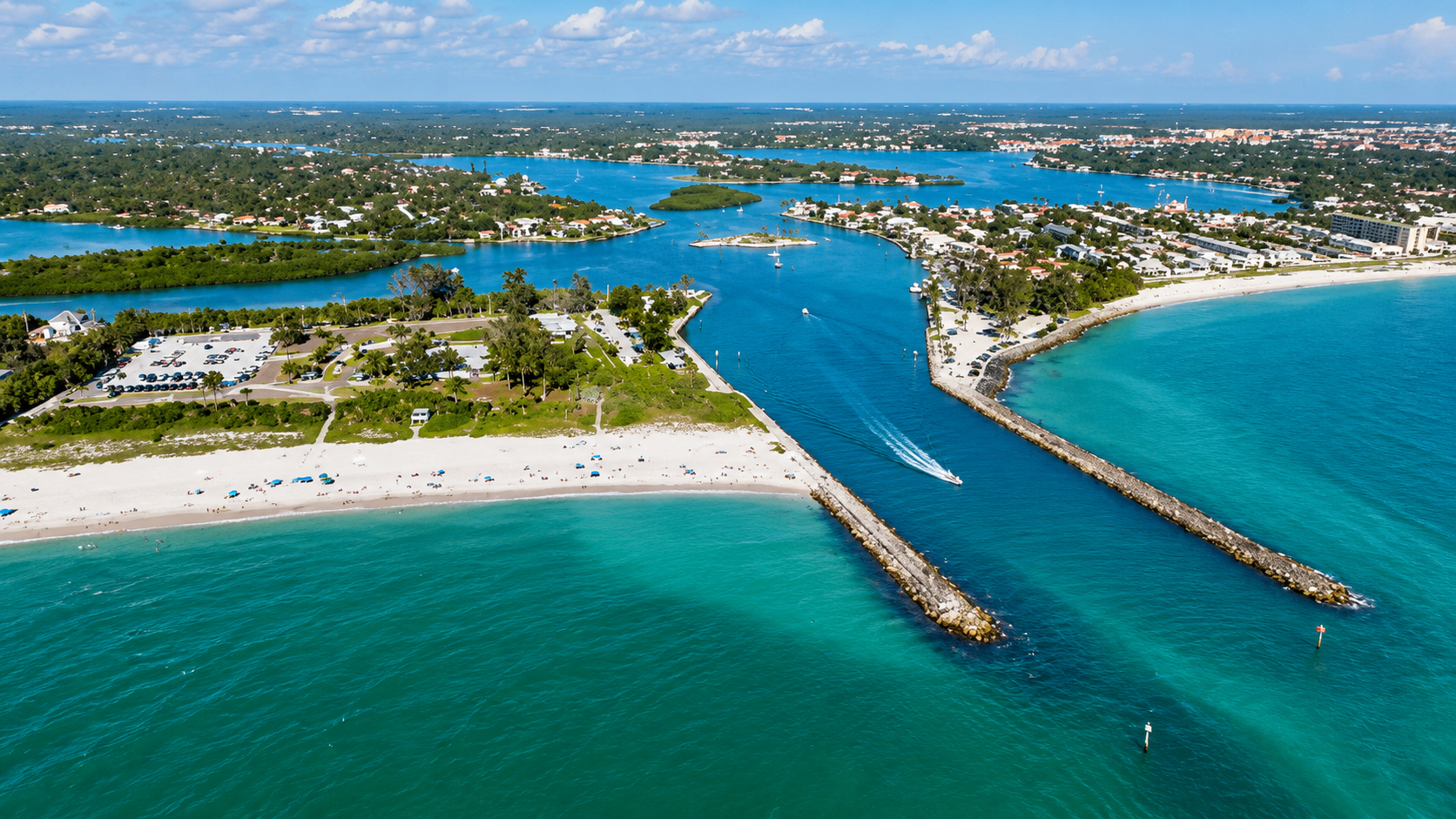 Nokomis, FL landmark image North Jetty Park in Nokomis, FL