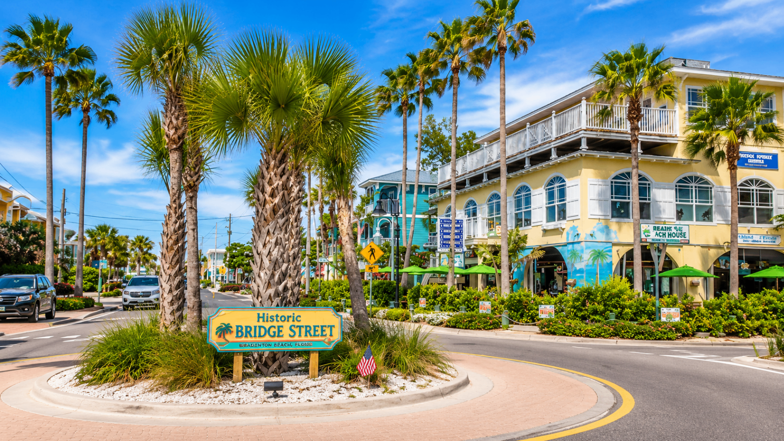 Bradenton Beach, FL landmark image Bridge Street District in Bradenton Beach, FL