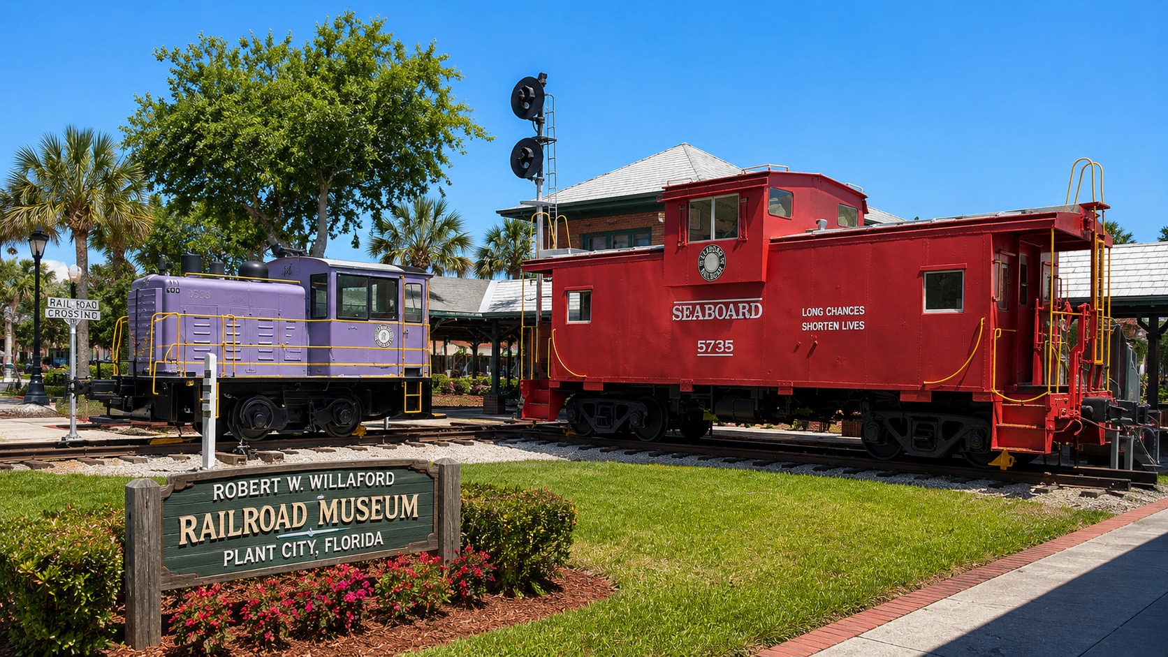 Plant City, FL landmark image Robert W. Willaford Railroad Museum in Plant City, FL