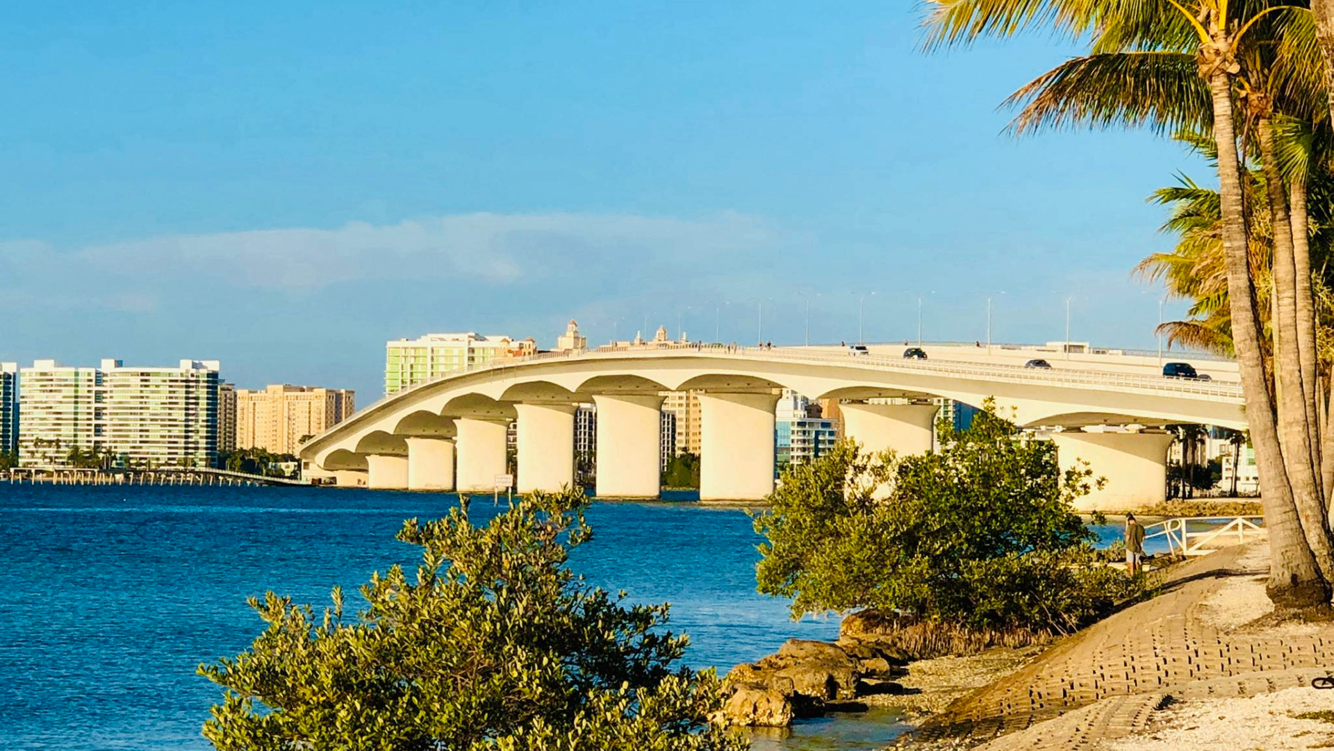 Sarasota County landmark image John Ringling Causeway in Sarasota County