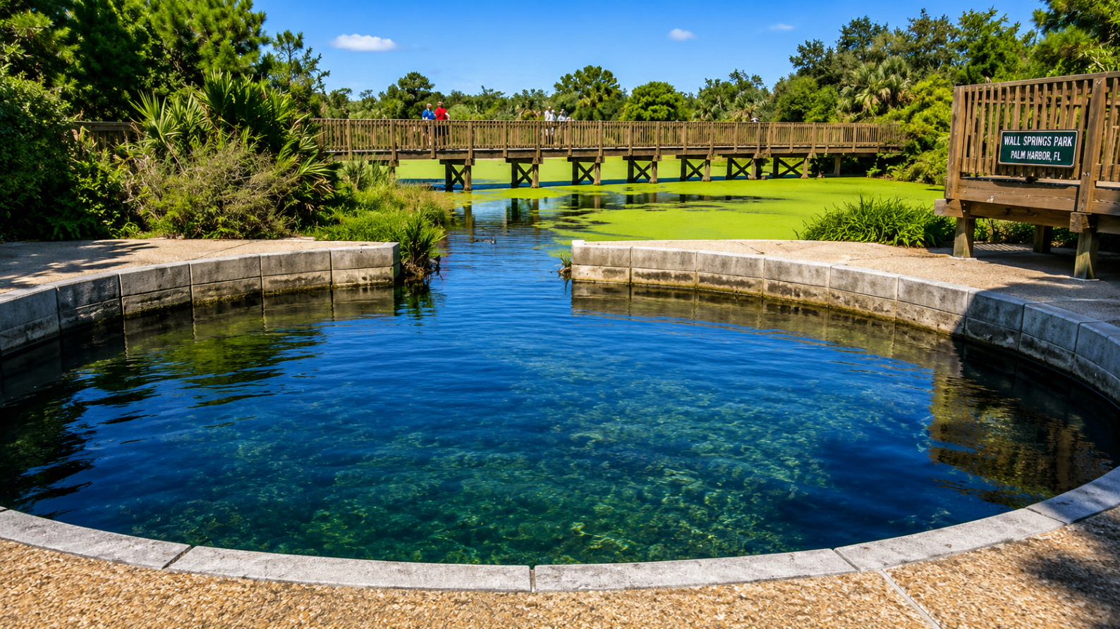 Palm Harbor, FL landmark image Wall Springs Park in Palm Harbor, FL